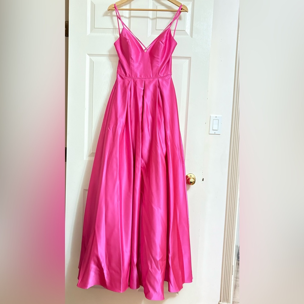 Elegant Pink Prom Dress